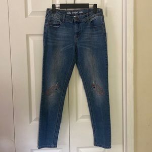 Cat & Jack Unicorn Embroidered Super Skinny Jeans